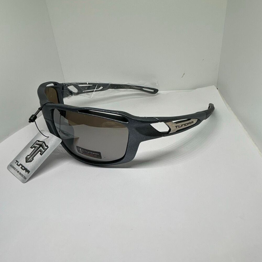 Tundra Mirrored Lens Sport Sunglasses UV400 – Wraparound – New